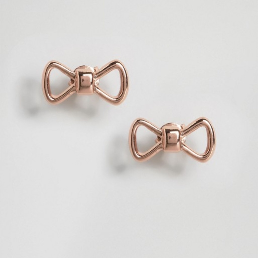 Ted Baker London Alie Peek a Bow Stud Earrings